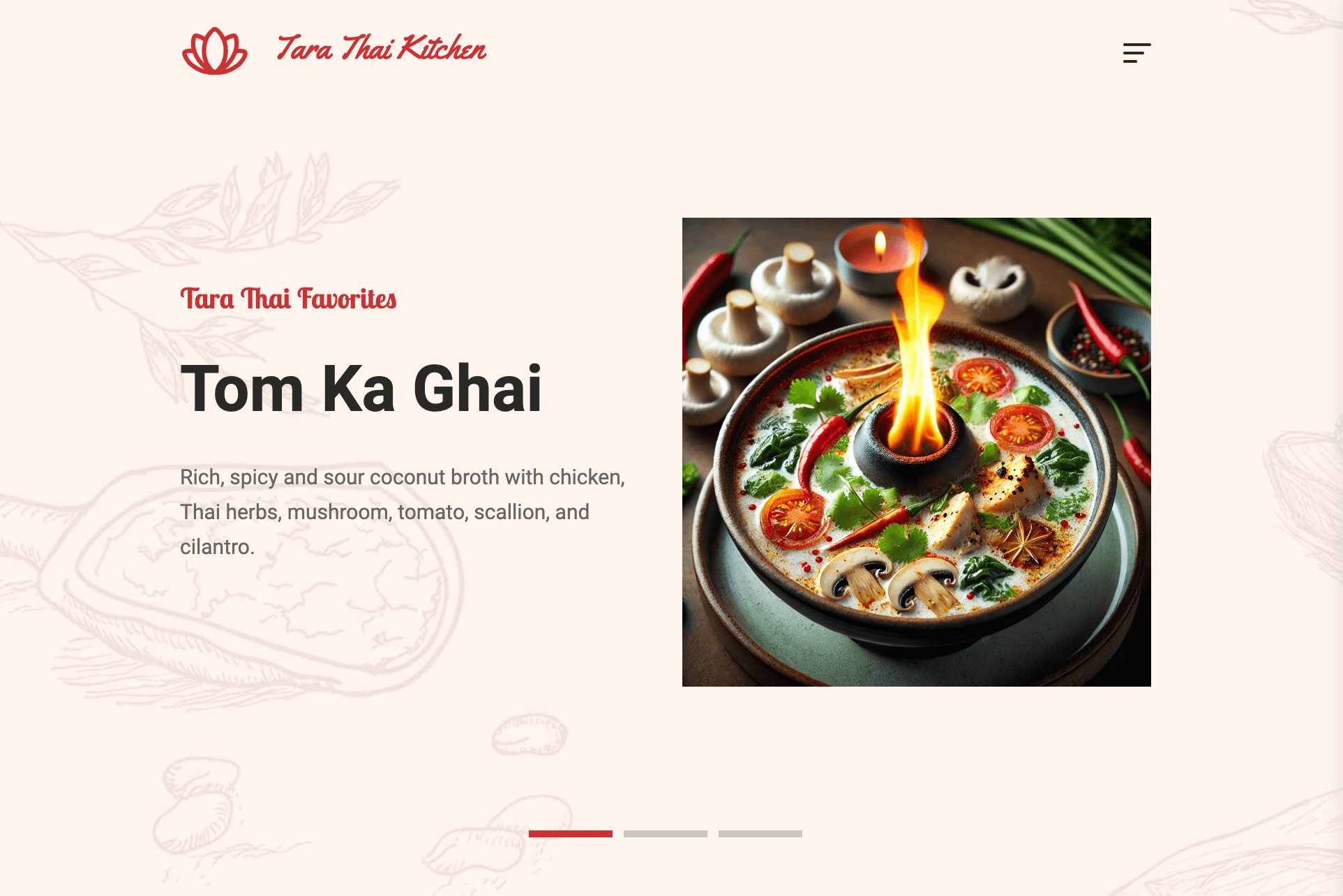 Tara Thai Kitchen project
